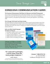 Conscious Communication Cards for Educators