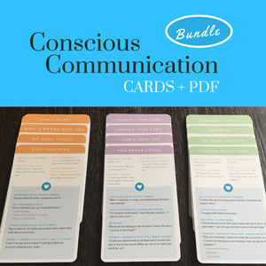 Conscious Communication Cards for Parents & Caregivers